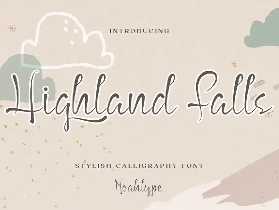 Highland Falls Demo font