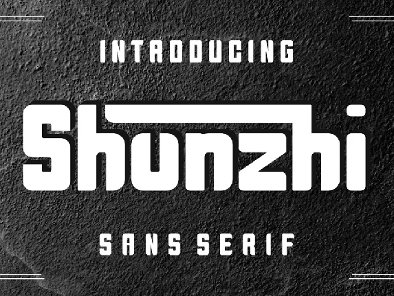 Shunzhi font