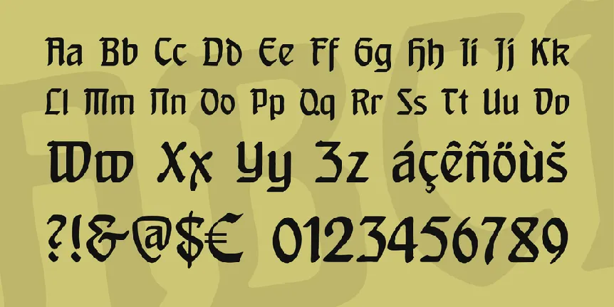 DS Behrensschrift font