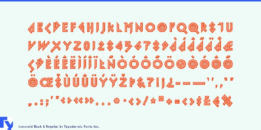 Iomanoid font