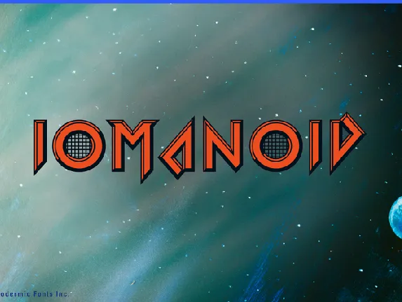 Iomanoid font