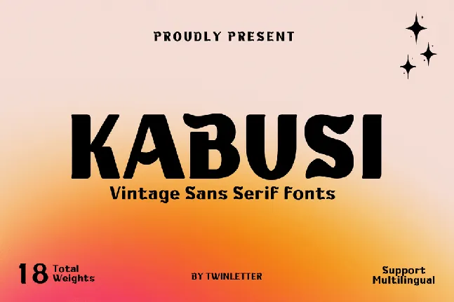 KABUSI font