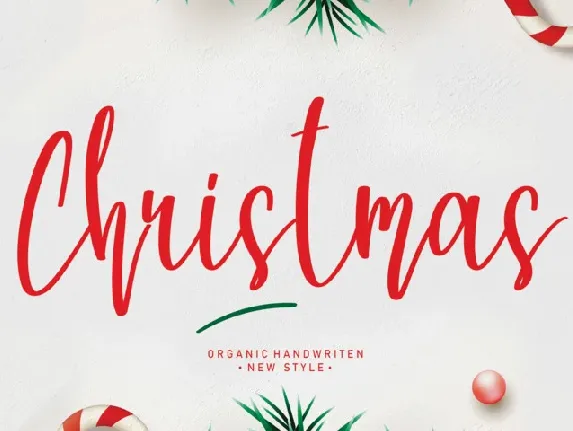 Christmas font