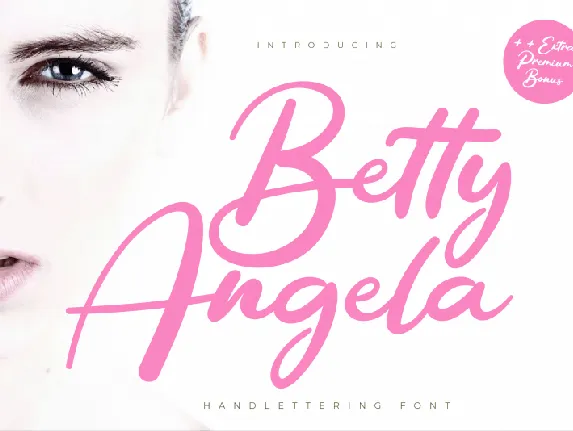 Betty Angel Script font