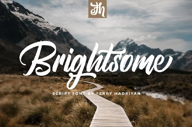 Brightsome font