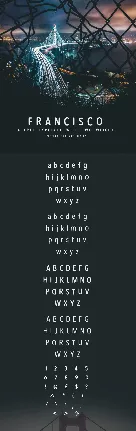 Francisco Free font