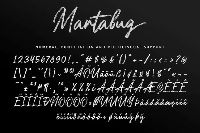 Martabug font