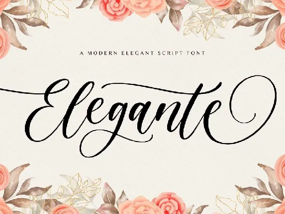 Elegante font