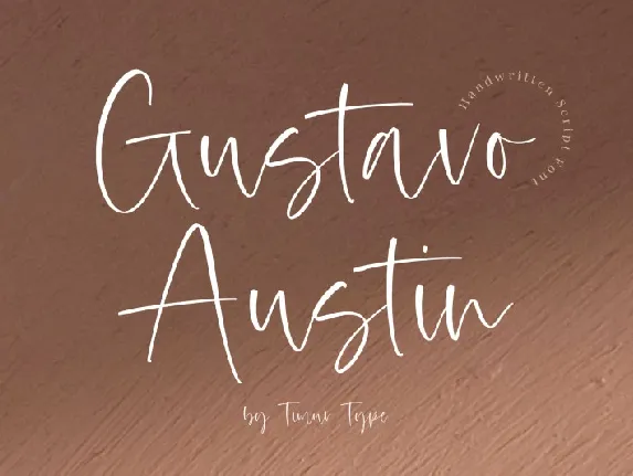 Gustavo Austin font