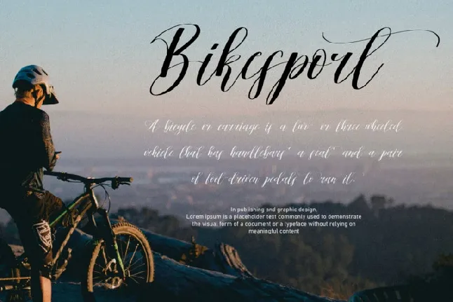 California Handwritten Typeface font