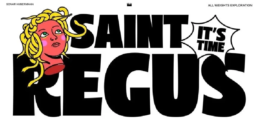 Saint Regus font