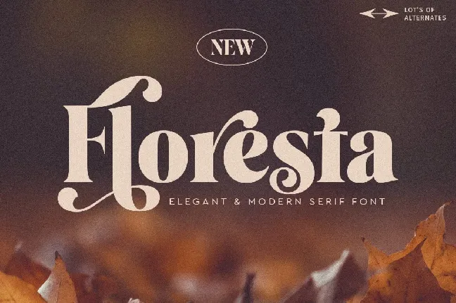 Floresta font