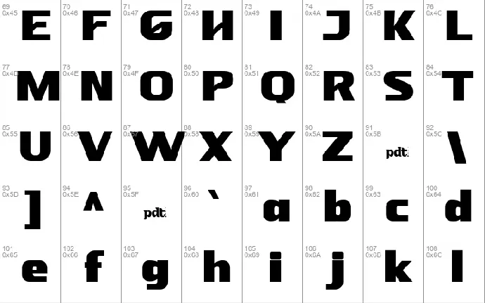 NEBORA font