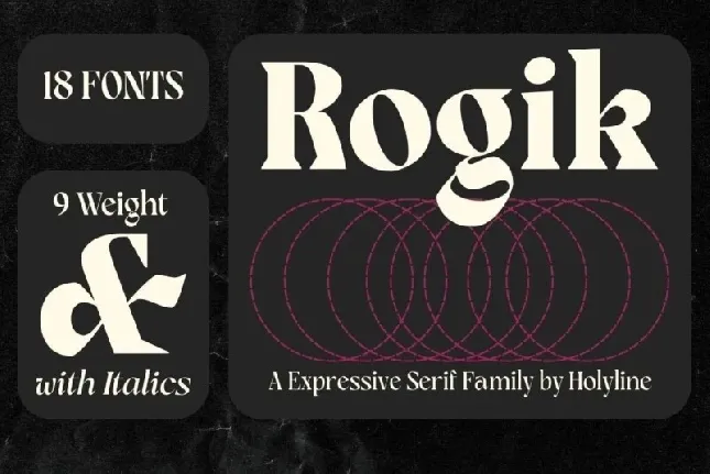 Rogik font