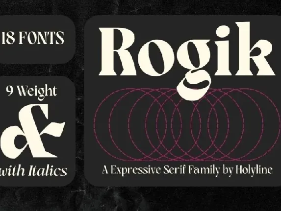 Rogik font