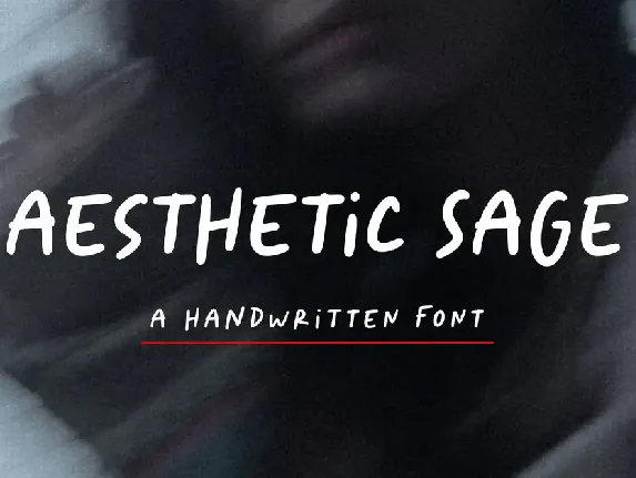 Aesthetic Sage font