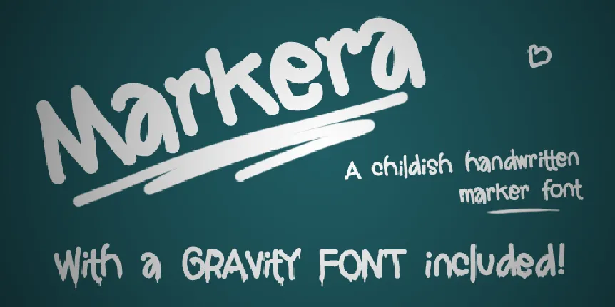 Markera font