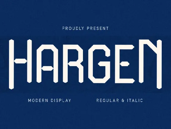 Hargen Typeface font