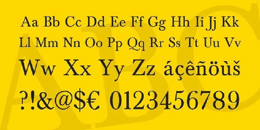 Baskervald ADF Std Family font