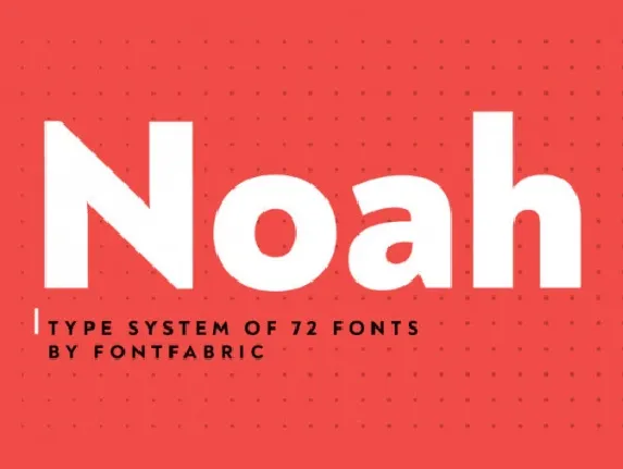 Noah Family font