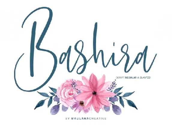 Bashira Calligraphy font