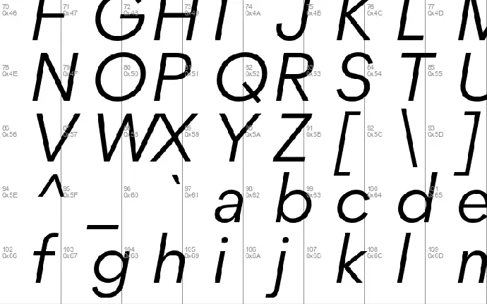 Protofo font