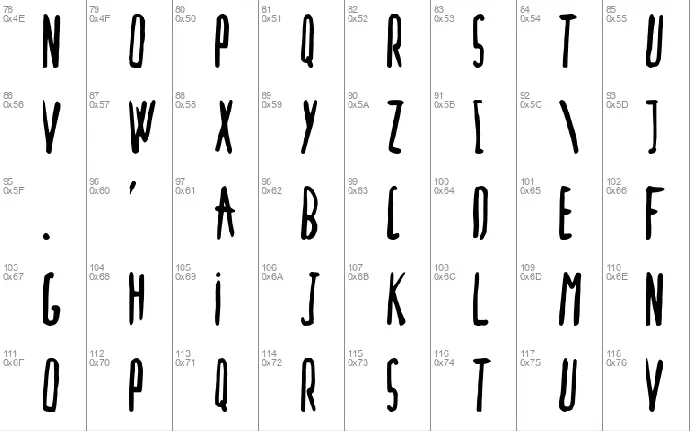 Markfreer Free font