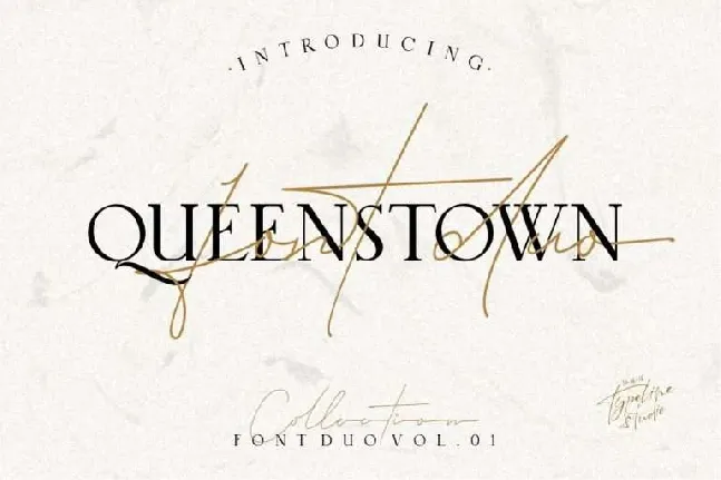 Queenstown Signature Free font