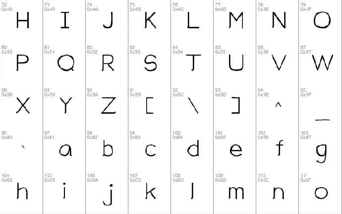 Children font