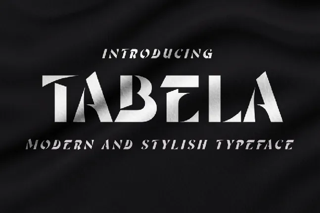 Tabela font