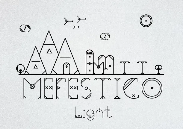 Mefestico font