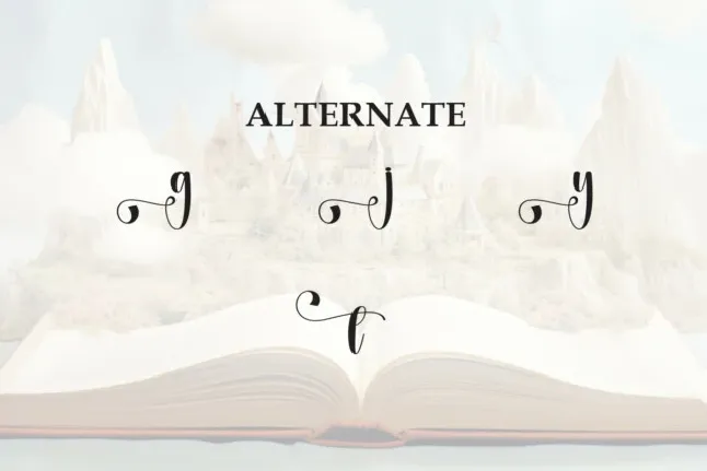 Fairytale Script font