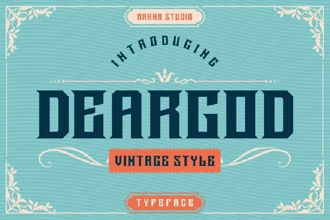 Deargod font