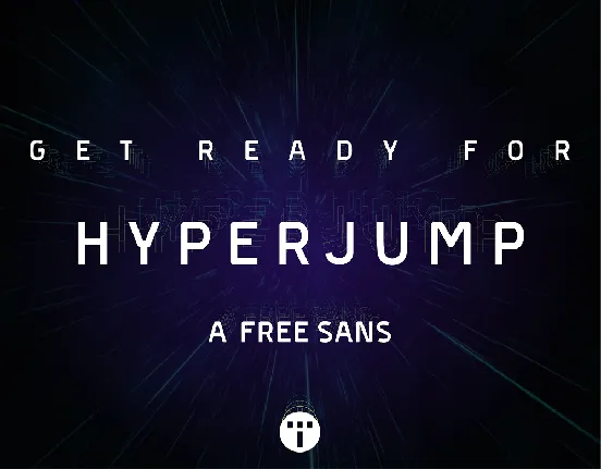 Hyperjump font