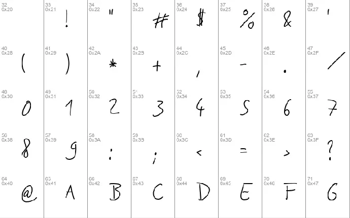 Jakobs Handwriting font