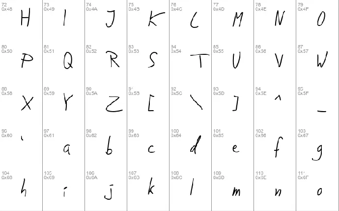 Jakobs Handwriting font