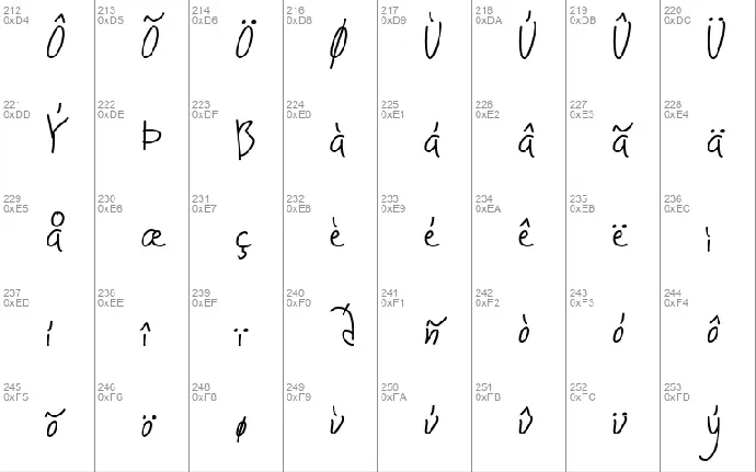 Jakobs Handwriting font