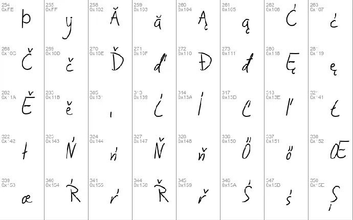 Jakobs Handwriting font