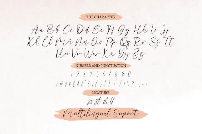 Amelitta font