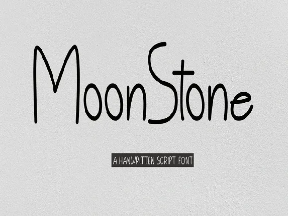 Moonstone font