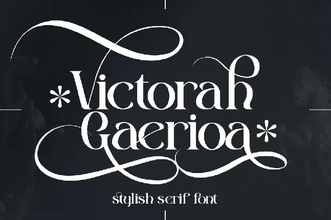 Victorah Gaerioa font