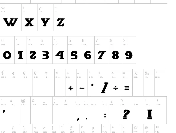 Alfred La Moule font