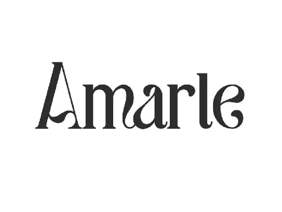 AmarleDemo font