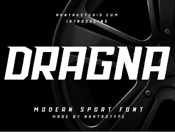 Dragna font