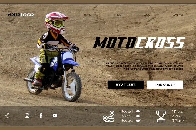 Motorace Demo font