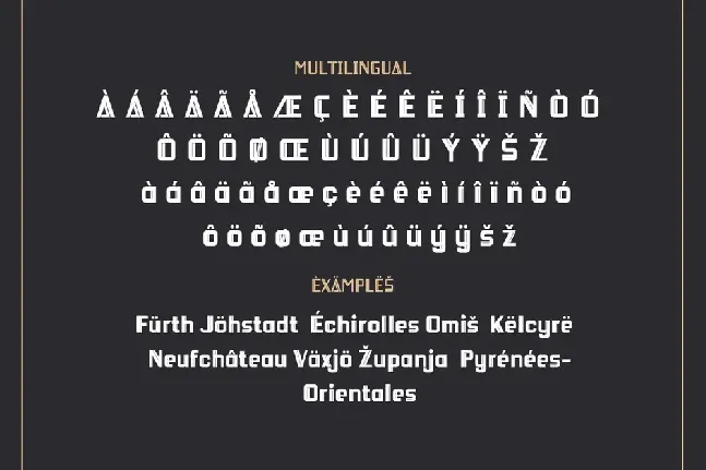 DEICHO font