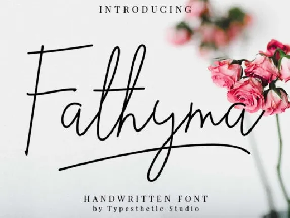 Fathyma Handwritten font