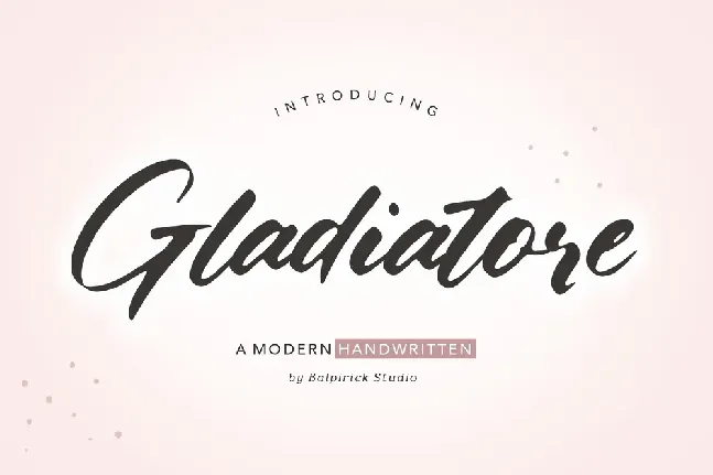 Gladiatore font