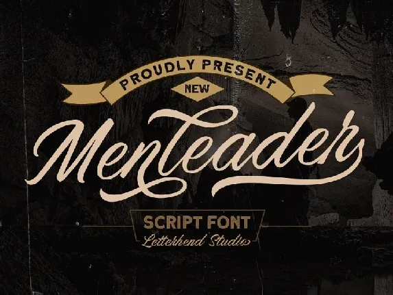 Menleader font