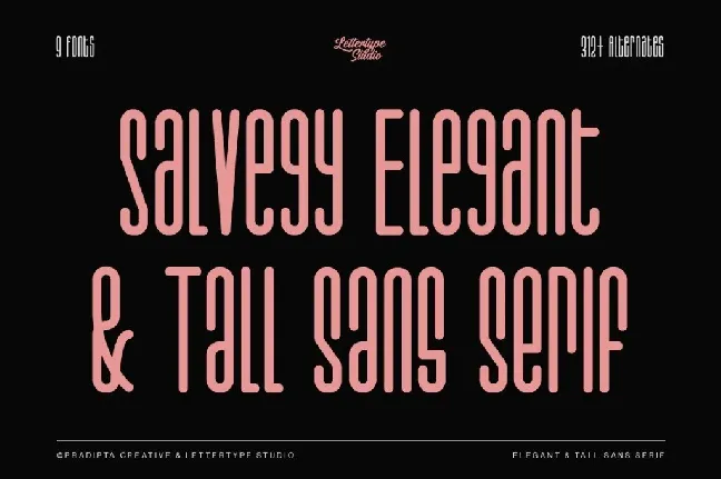 Salvegy DEMO font